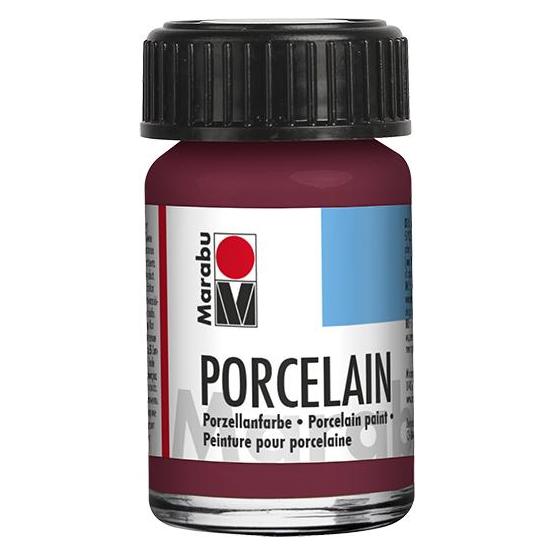 Marabu Porzellanfarbe Porcelain brombeere 223 (15 ml) (11050 039 223)