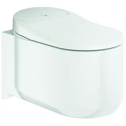 Dusch-WC Sensia Arena 39354_1, Komplettanlage für Unterputzspülkästen, spülrandlos, Wandmontage, alpinweiß