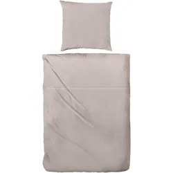 Bettwäsche Bio-Crèpe ( 155x220cm, mit 1 Kissen) - 135x200cm, mit 1 Kissen
