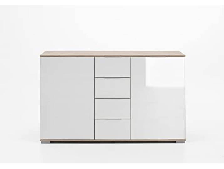 möbelando Kombikommode >Easy Plus< (BxHxT: 130x83x41 cm) in Eiche-Sägerau