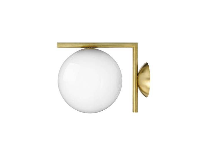 Flos - Applique IC - Métal - Verre soufflé - Designer Michael Anastassiades