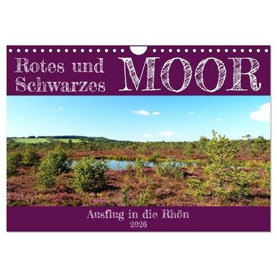 Rotes und Schwarzes Moor (Wandkalender 2026 DIN A4 quer), CALVENDO Monatskalender