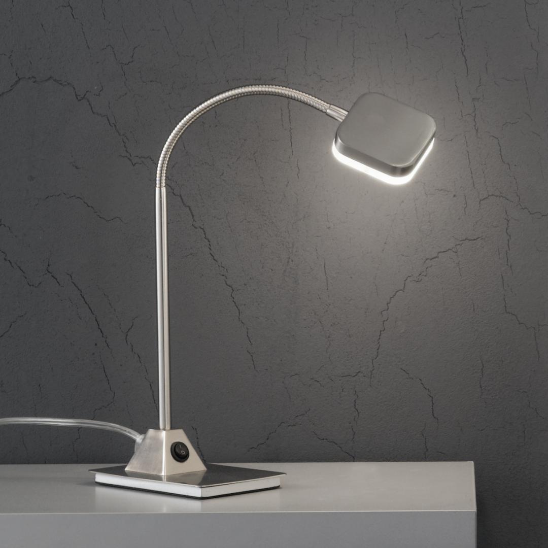 Orion Leuchten LED-Tischleuchte STENO satin LA 4-1153 satin 9003090235445