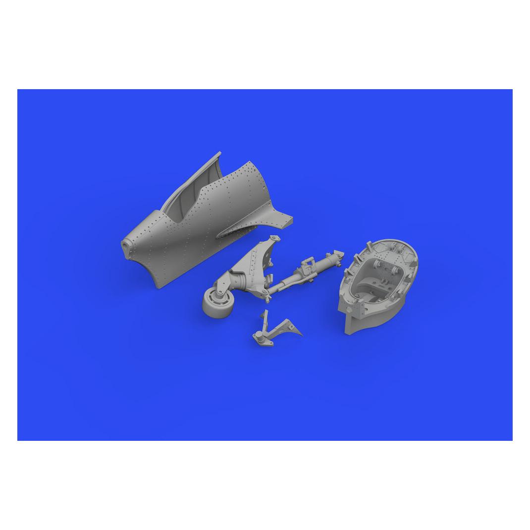Eduard A6M3 tailwheel PRINT for (648787)
