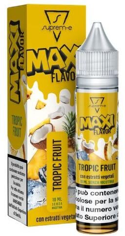 Suprem-e Tropic Fruit Maxi Flavor Liquido Mini Shot Mix 10ml Ananas Cocco Ghiaccio