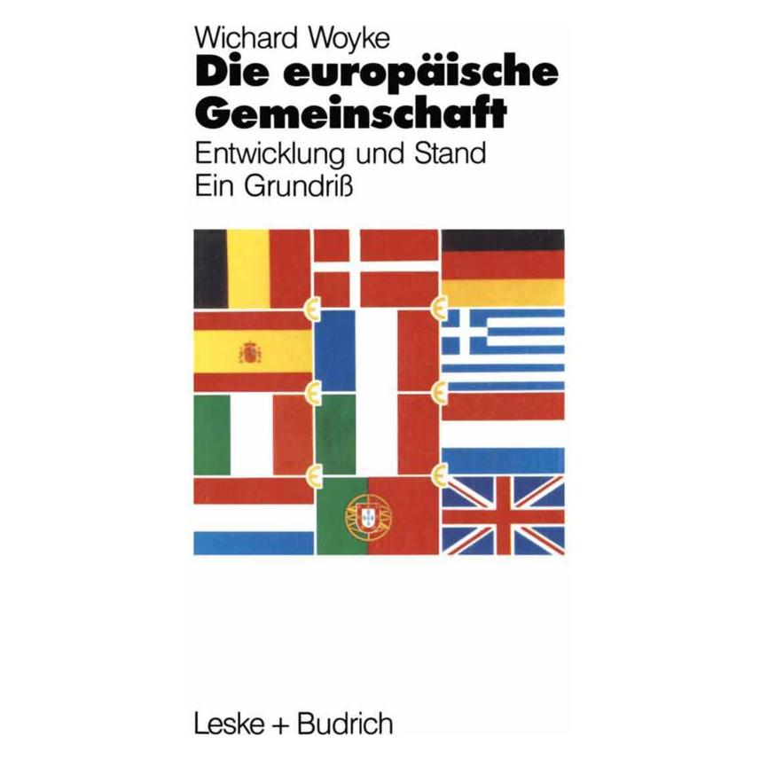 VS Die Europäische Gemeinschaft (Deutsch, Softcover, Wichard Woyke) (55556086)