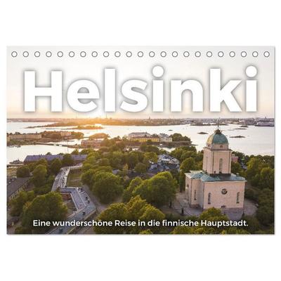 Helsinki - Eine wunderschöne Reise in die finnische Hauptstadt. (Tischkalender 2027 DIN A5 quer), CALVENDO Monatskalender
