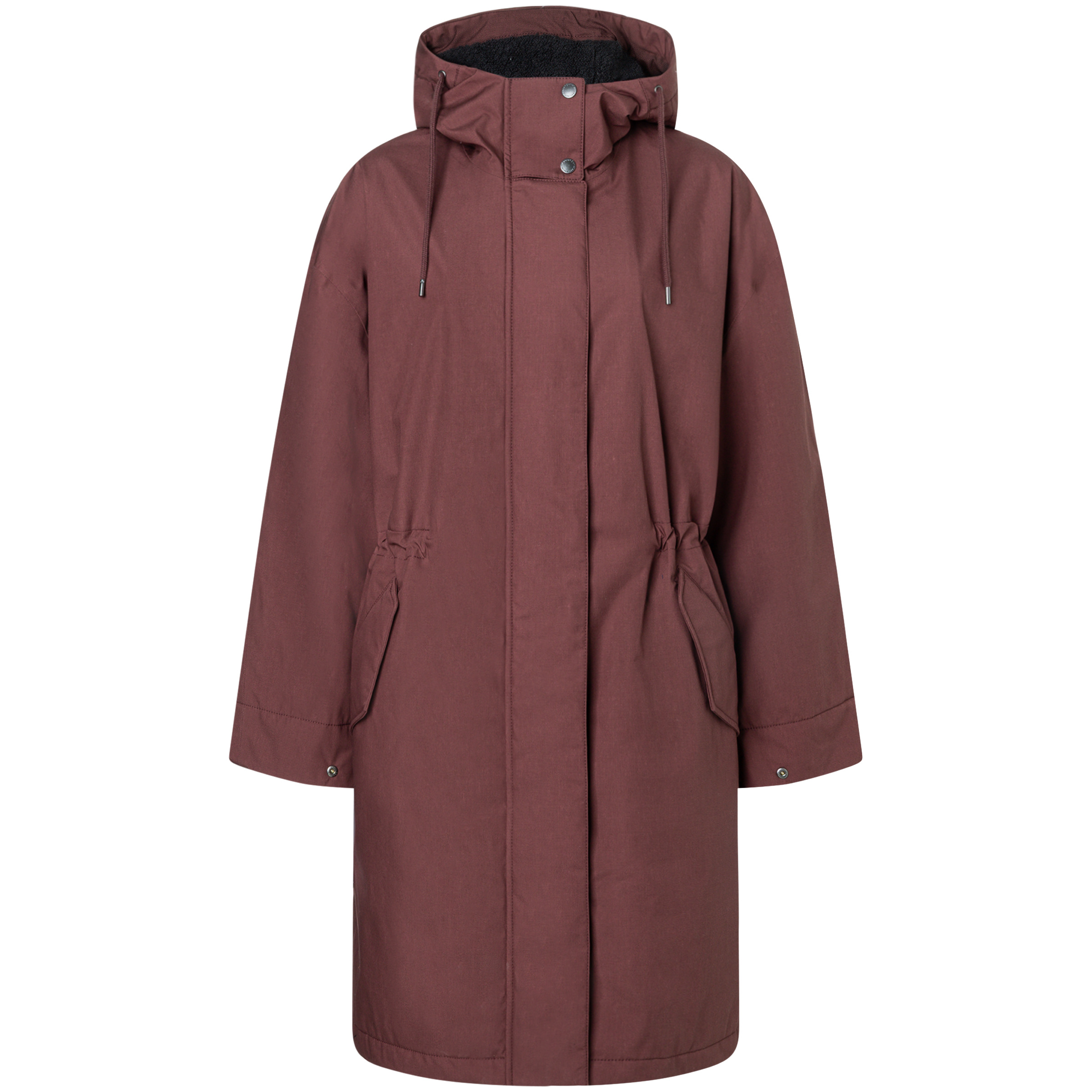 LangerChen Parka Damen Winterjacke braun Größe S Lifestyle Wasserabweisend