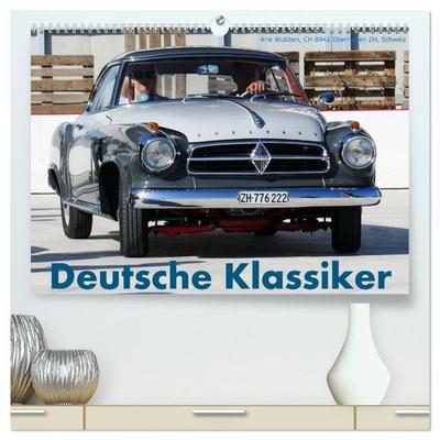 Deutsche Klassiker (hochwertiger Premium Wandkalender 2027 DIN A2 quer), Kunstdruck in Hochglanz