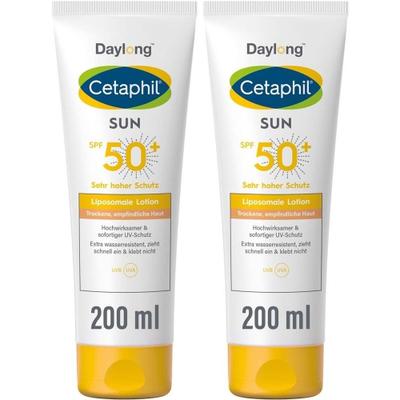 Cetaphil Sun Daylong SPF 50+ liposomale Lotion 2x 2x200 ml