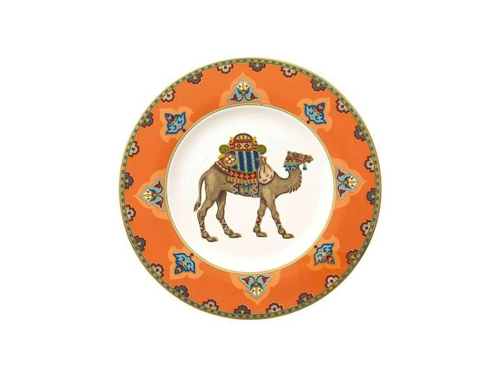 FRÜHSTÜCKSTELLER Samarkand Mandarin bunt ø 22,5 cm