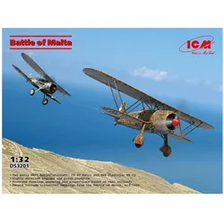 ICM Kit Modello Aereo Seconda Guerra Mondiale Battaglia di Malta