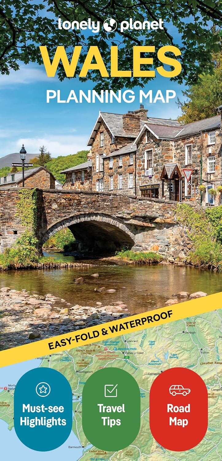Lonely Planet EN Carte de planification (en anglais) - Wales   Lonely Planet
