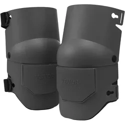VEVOR Knieschoner 275x140x115 mm, Knieschützer mit Schaumstoffpolsterung – Profi Schutz & Komfort, Fliesenleger, Knieschutz für Dachdeckerarbeiten, Gartenarbeiten, Bodenverlegungen, schwarz