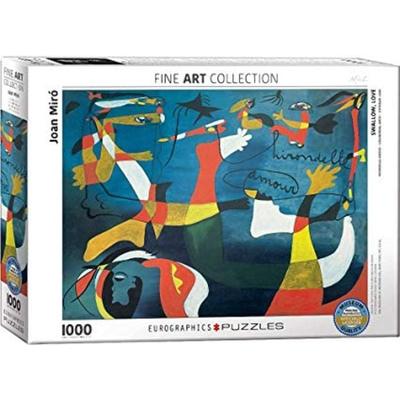 Schwalbe Liebe von Joan Miró 1000 Teile