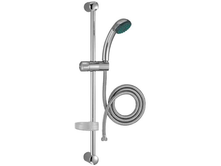 Ensemble de douche monojet ECO avec barre 60cm et flexible 175cm - JACOB DELAFON - E14320-CP