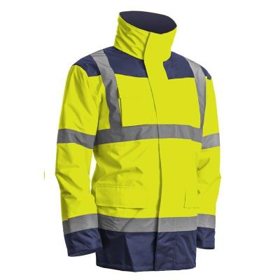 Coverguard - Parka HV 4 in 1 gelb marineblau KANATA Gelb / Marineblau Größe 2XL