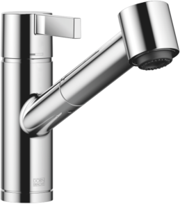 Dornbracht Eno Spültisch-Einhebelmischer 33870760-00 herausziehbar, mit Brausefunktion, Ausladung 225 mm, chrom