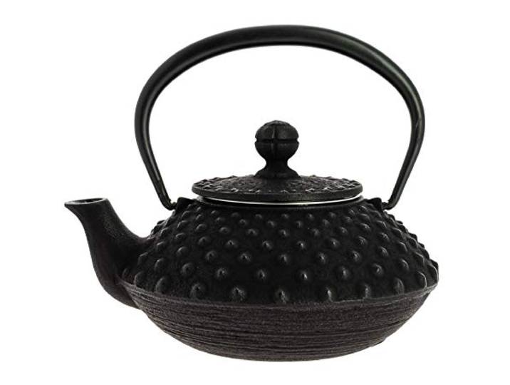 Tierra Zen Arare Teekanne Gusseisen 6 cm schwarz