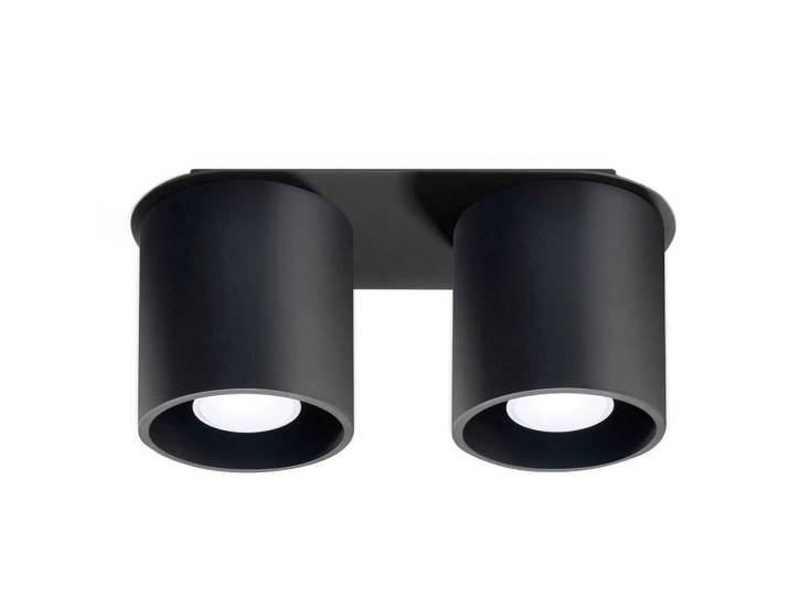 Deckenstrahler Orbis, Schwarz, Metall, 10x12x26 cm, ISO 9001, Touch (on/off), Lampen & Leuchten, Innenbeleuchtung, Spots & Strahler, Deckenspots