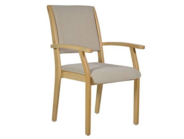 Devita - Premium Seniorenstuhl Kerry - Wählbare Sitzhöhen - Made in Germany - Komfortabler Echtholz Stuhl für Senioren in verschiedenen Höhen von 43 cm bis 55 cm