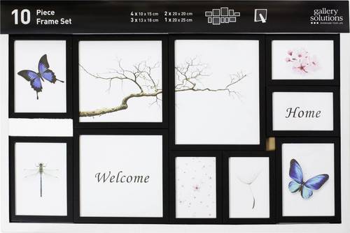 Nielsen Design 8999176 Bilder Wechselrahmen Papierformat: 20 x 25mm Schwarz