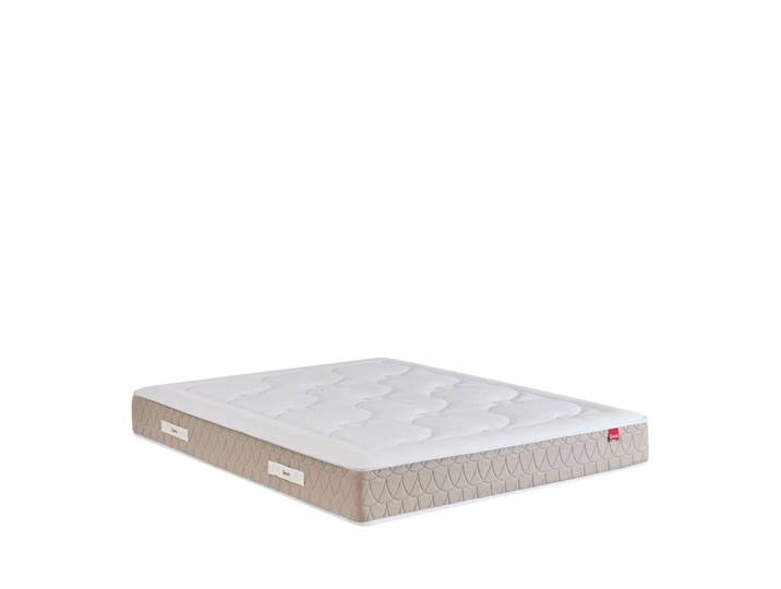 Matelas à ressorts et latex, accueil équilibré - 160x200 cm