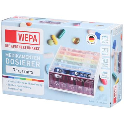 Wepa 7 Tage Wochenmagazin Piktogramme Regenbogen 1 St Box