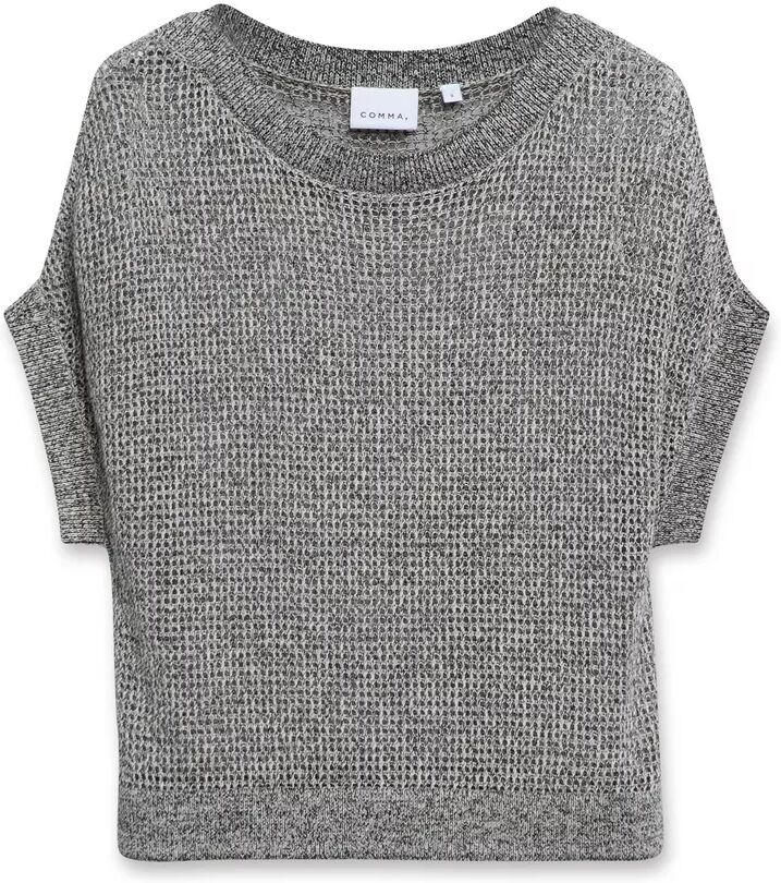 Comma - Strickpullover, für Damen, Antikes Silber, Größe XL