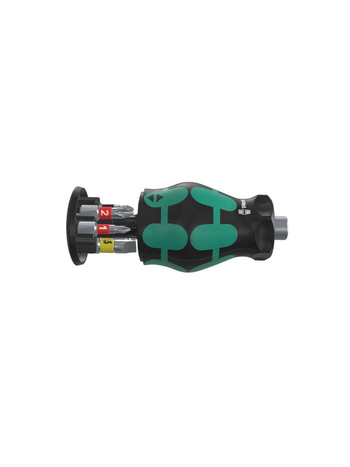 Wera Kraftform Kompakt Stubby magazine 2 6 pieces