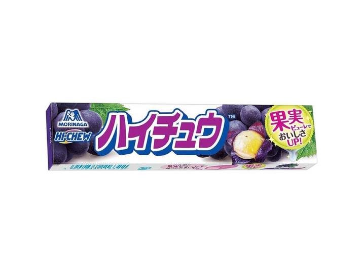 MORINAGA Hi Chew Bonbons gélifiés au raisin - 12 pièces / 55,2 g