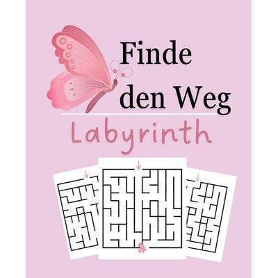 Finde den Weg - Labyrinth, Taschenbuch von Laura-Maja M., Independently Published