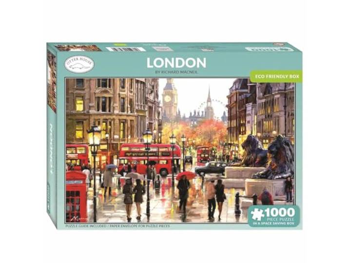 JIGSAW 1000 PIECE RECTANGULAR LONDON L