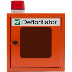 PAVOY AED-Wandschrank Metall mit Alarm - Warnleuchte und Sirene