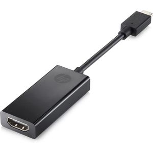 HP USB-Adapter 2PC54AA, schwarz, HDMI Buchse auf USB-C Stecker, USB 3.1