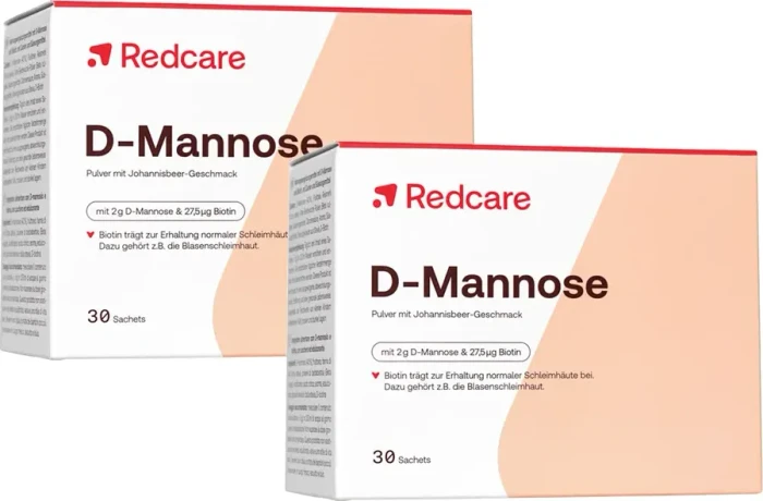 Redcare D-Mannose 2-er Set 2x30x5 g Pulver