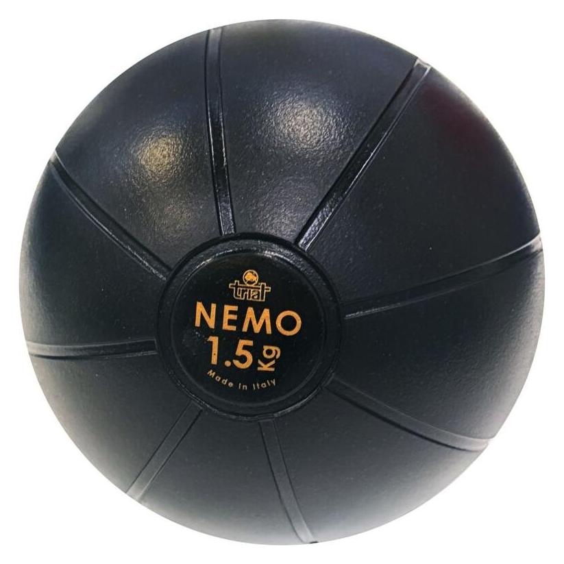Trial Medizinball NEW NEMO BLACK (1.50 kg, 190 mm) (NB01.5)