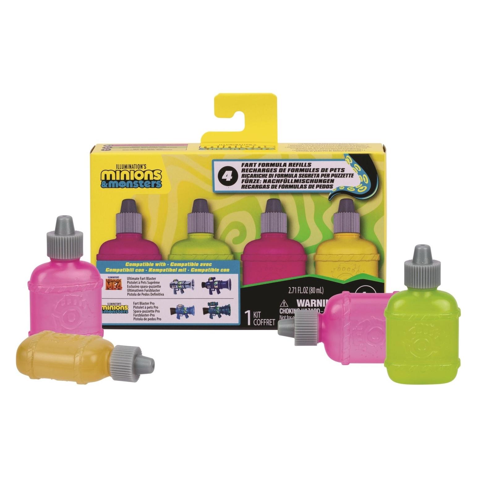 Moose Minions 3 - Supreme Fart Blaster Refill Pack 4 pcs (20435) (20435)