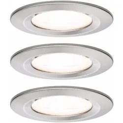 Paulmann, Einbauleuchte, Einbauleuchte Nova Set (GU10, Aluminium)