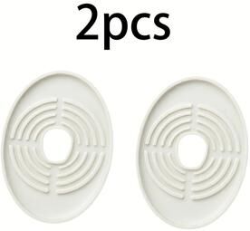 Uplift Treasures Toothbrush Charger Base Mat Set white