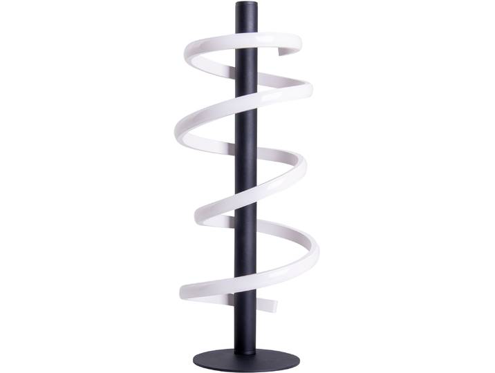 NÄVE LED Tischleuchte Belleza , schwarz (schwarz, weiß), Ø 20cm H: 50cm, 1 Stk., Leuchten, in 3 Stufen dimmbar über Touch-Schalter, Effizienzklasse: G, schwarz, LED Tischleuchte