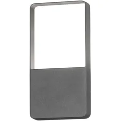 Konstsmide Wandleuchte Matera, 6W LED, Aluminium, anthrazit (7850-370)