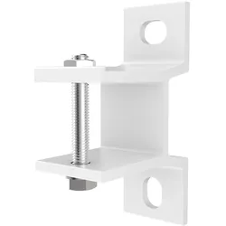 Wandhalter für Halbkassetten-/Gelenkarmmarkisen 4,5m - 5m Weiß