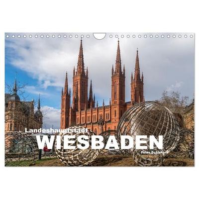 Landeshauptstadt Wiesbaden (Wandkalender 2027 DIN A4 quer), CALVENDO Monatskalender