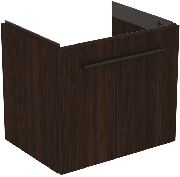 Ideal Standard life S Möbel-Waschtischunterschrank T5290NW 1 Auszug, 50 x 37,5 x 44 cm, Coffee Oak