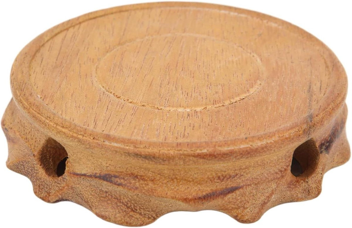 Multifunctionele retro theepotbasis van hout - Lichtbruin