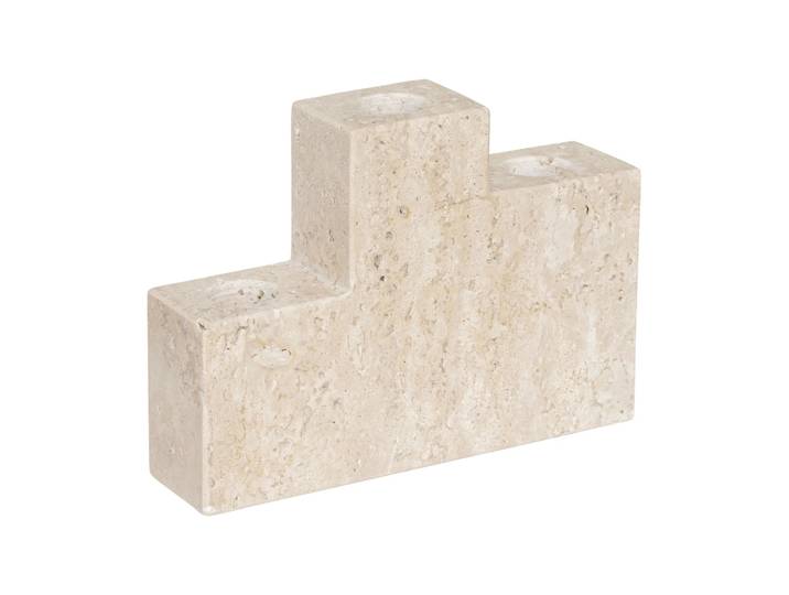 Mette Ditmer Bougeoir Step trio Linen