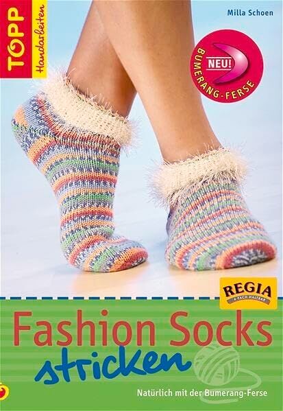 Milla Schoen - Fashion Socks stricken: Neue Socken mit Bumerang Ferse (TOPP Handarbeiten) - Preis vom 09.10.2026 07:28:09 h