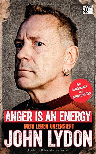 John Lydon - Anger is an Energy: Mein Leben unzensiert. Die Autobiografie von Johnny Rotten - Preis vom 13.10.2026 19:28:25 h