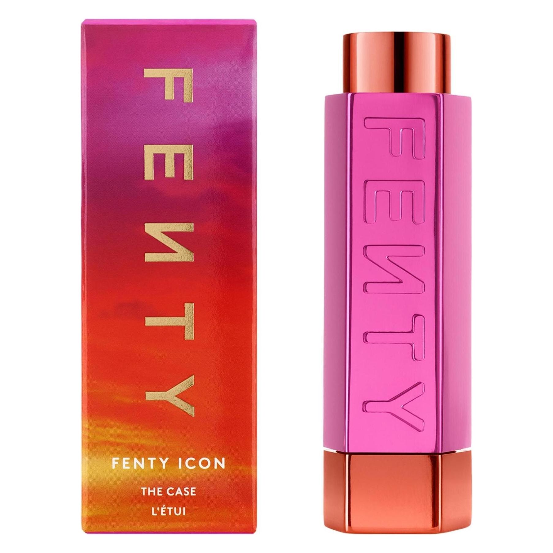 Fenty Beauty Refillbarer Lippenstift mit semi-matter Textur (Metallisch, Schwarz) (60655271)